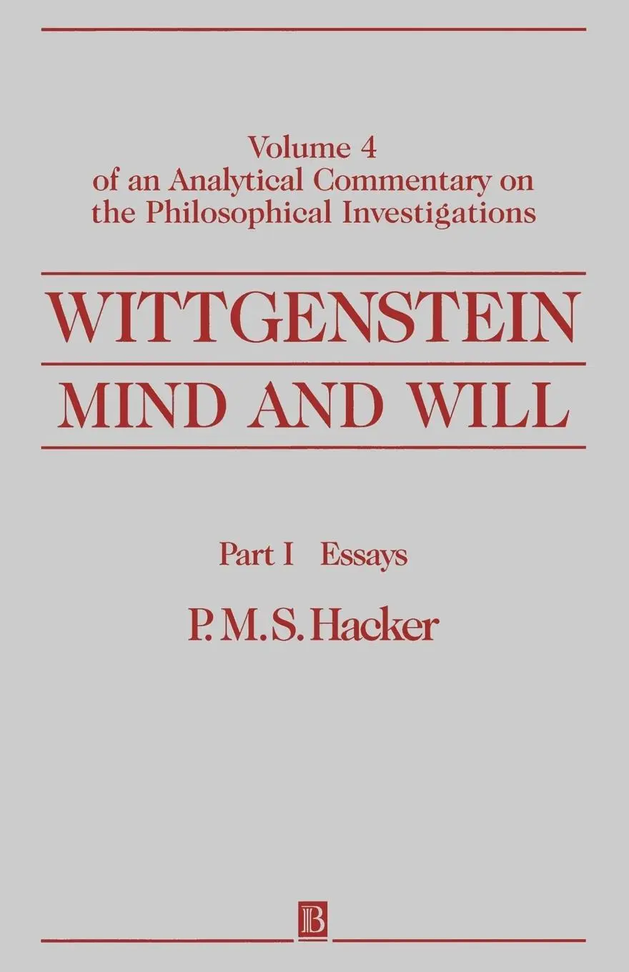 Cover: 9780631219866 | Wittgenstein | Hacker | Taschenbuch | Analytical Commentary on the P