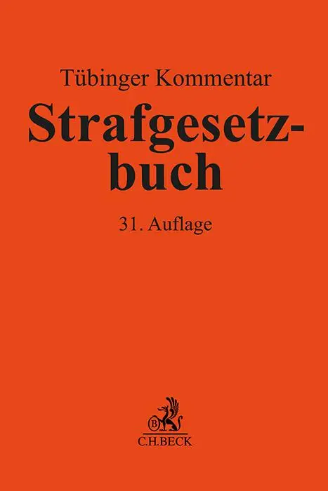 Cover: 9783406809866 | Tübinger Kommentar Strafgesetzbuch | Jörg Eisele (u. a.) | Buch | LIII