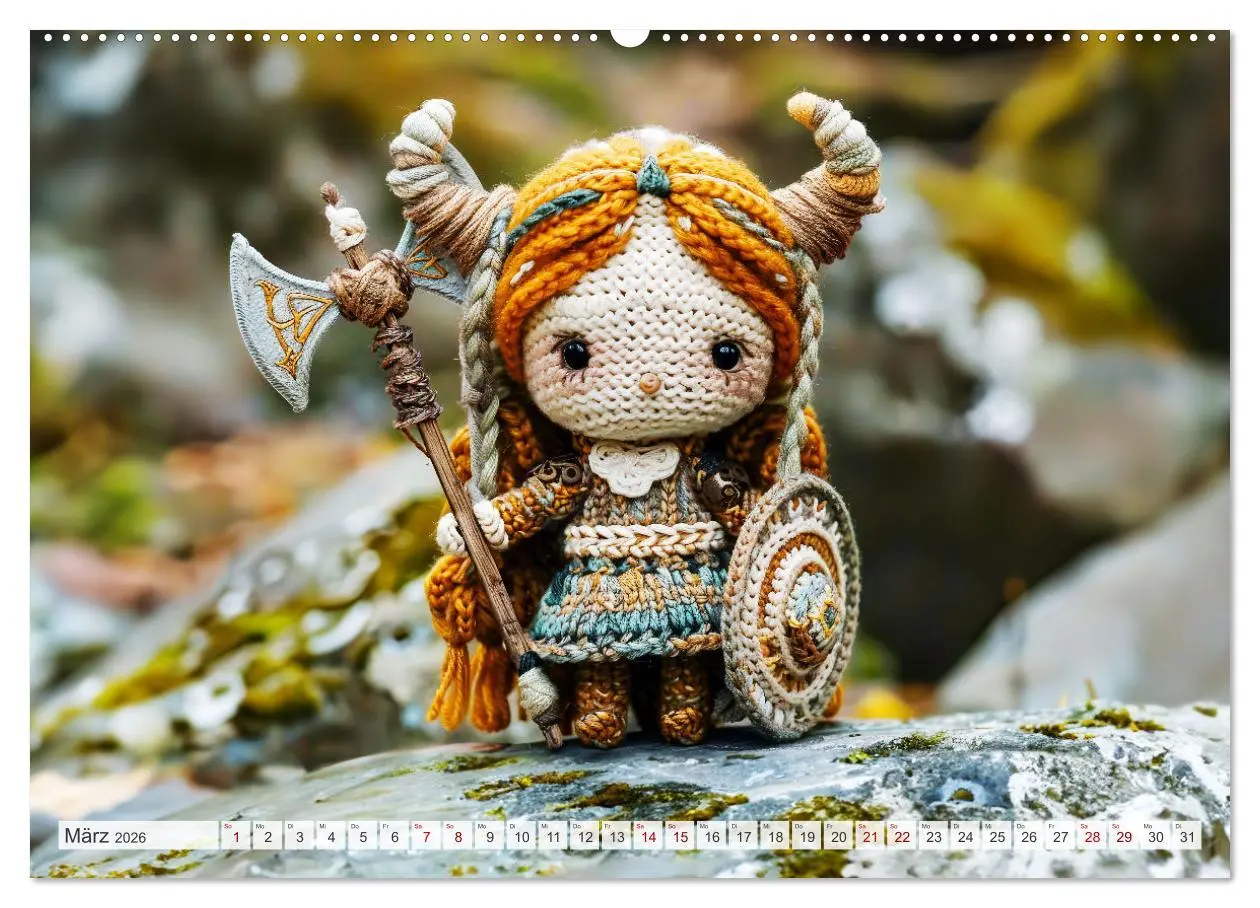 Bild: 9783457399866 | Zauberhafte Wikinger - Nordische Mythologie aus Häkel- und...