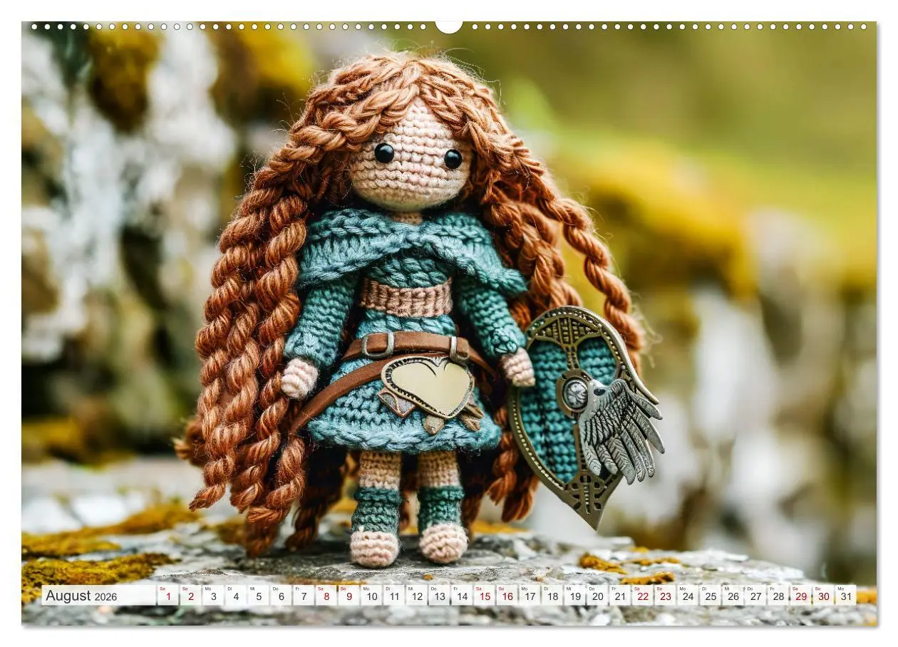 Bild: 9783457399866 | Zauberhafte Wikinger - Nordische Mythologie aus Häkel- und...
