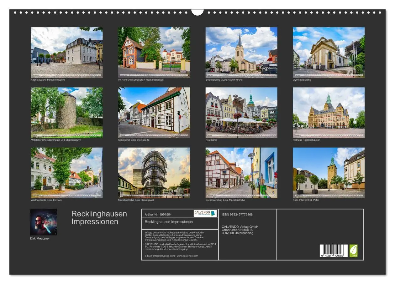 Bild: 9783457779866 | Recklinghausen Impressionen (Wandkalender 2026 DIN A2 quer),...