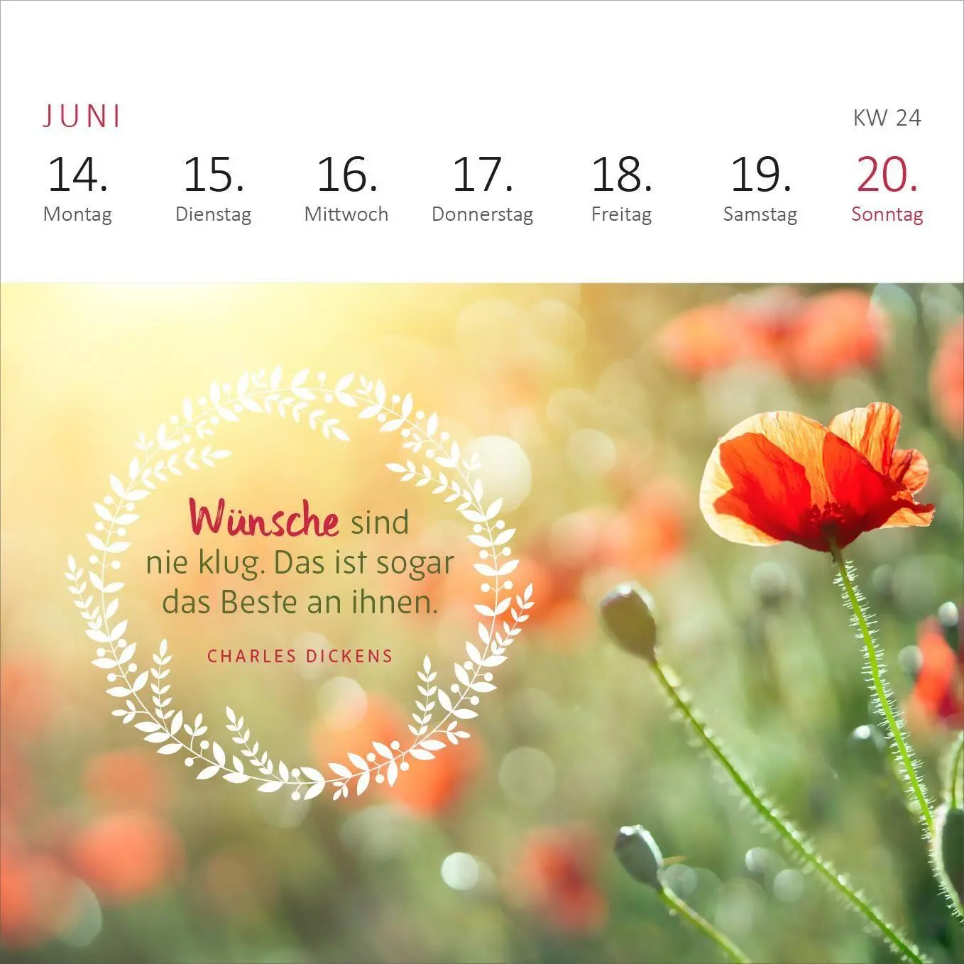 Bild: 4014489139966 | Mini-Wochenkalender Ich wünsch dir was 2027 | Kalender | 108 S. | 2027