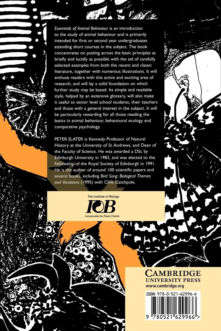 Rückseite: 9780521629966 | Essentials of Animal Behaviour | P. J. B. Slater | Taschenbuch | 2010