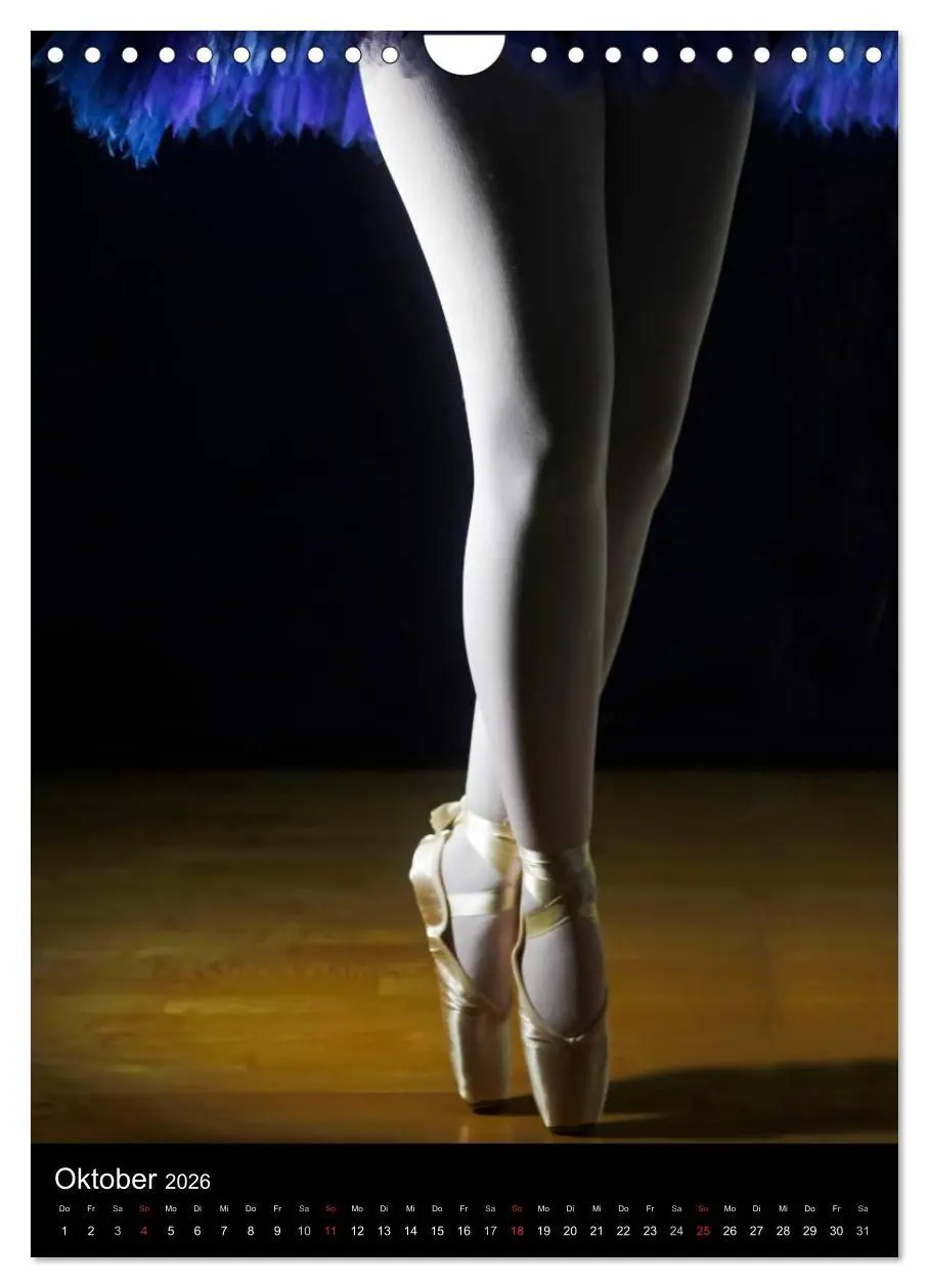 Bild: 9783516479966 | Ballett (CH-Version) (Wandkalender 2026 DIN A4 hoch), CALVENDO...