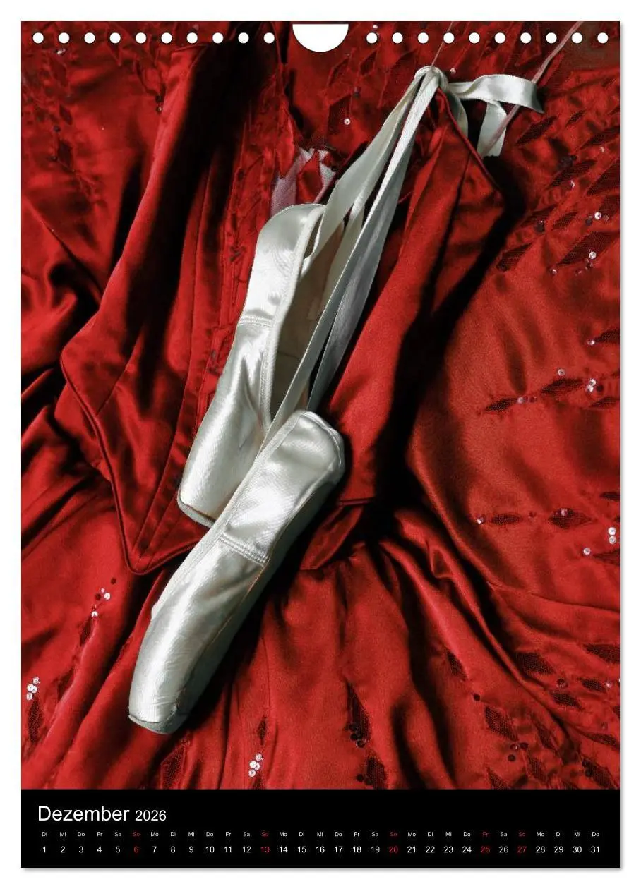 Bild: 9783516479966 | Ballett (CH-Version) (Wandkalender 2026 DIN A4 hoch), CALVENDO...