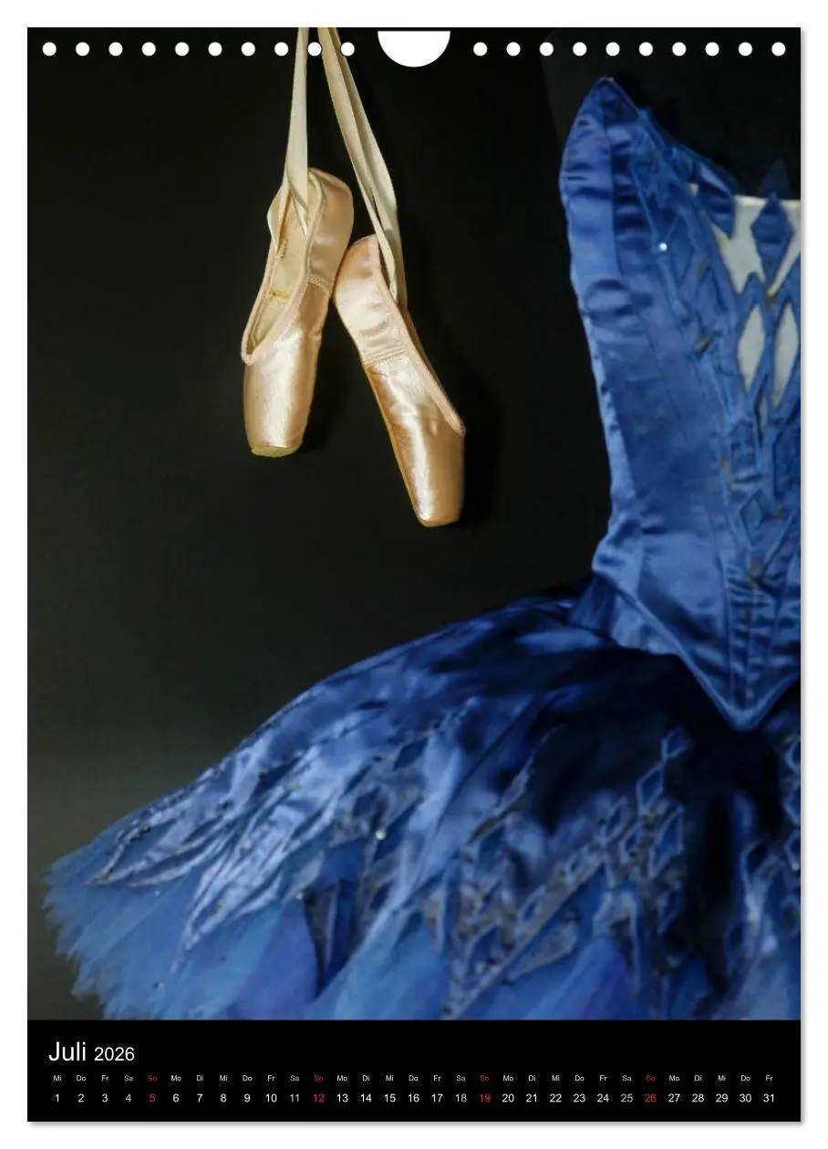 Bild: 9783516479966 | Ballett (CH-Version) (Wandkalender 2026 DIN A4 hoch), CALVENDO...