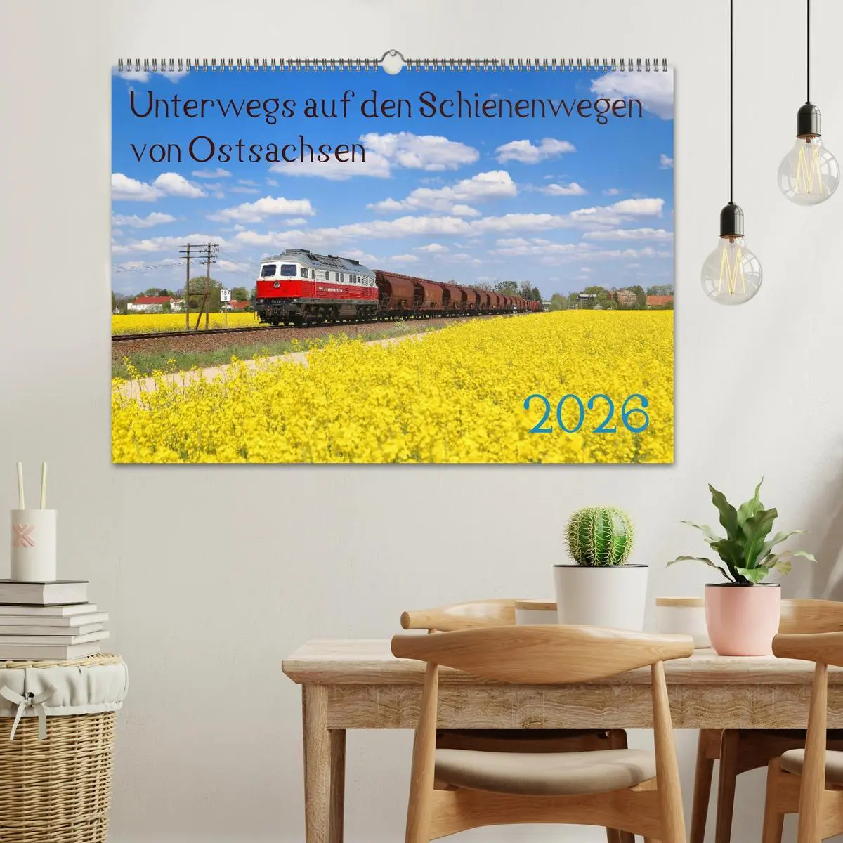 Bild: 9783457880067 | Unterwegs auf den Schienenwegen von Ostsachsen (Wandkalender 2026...