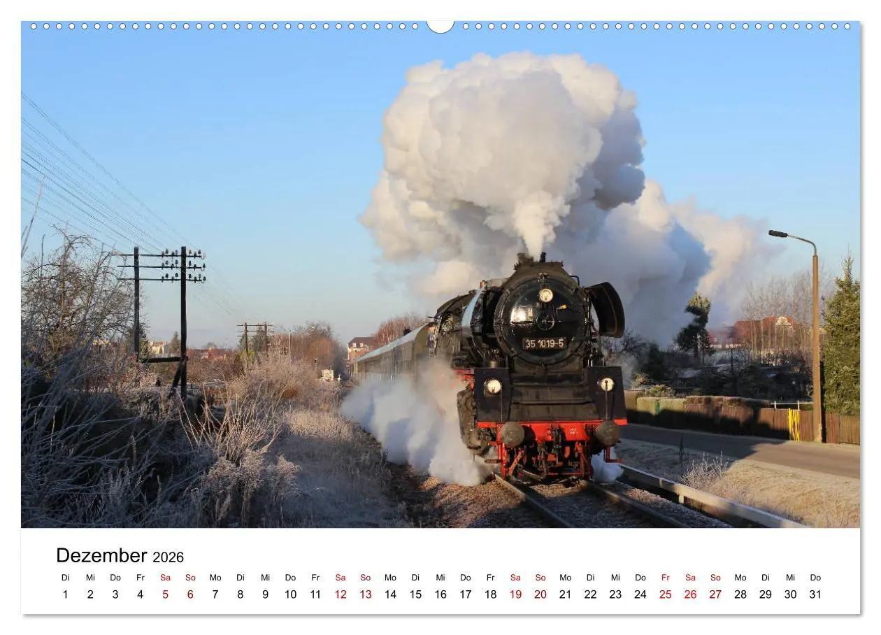 Bild: 9783457880067 | Unterwegs auf den Schienenwegen von Ostsachsen (Wandkalender 2026...