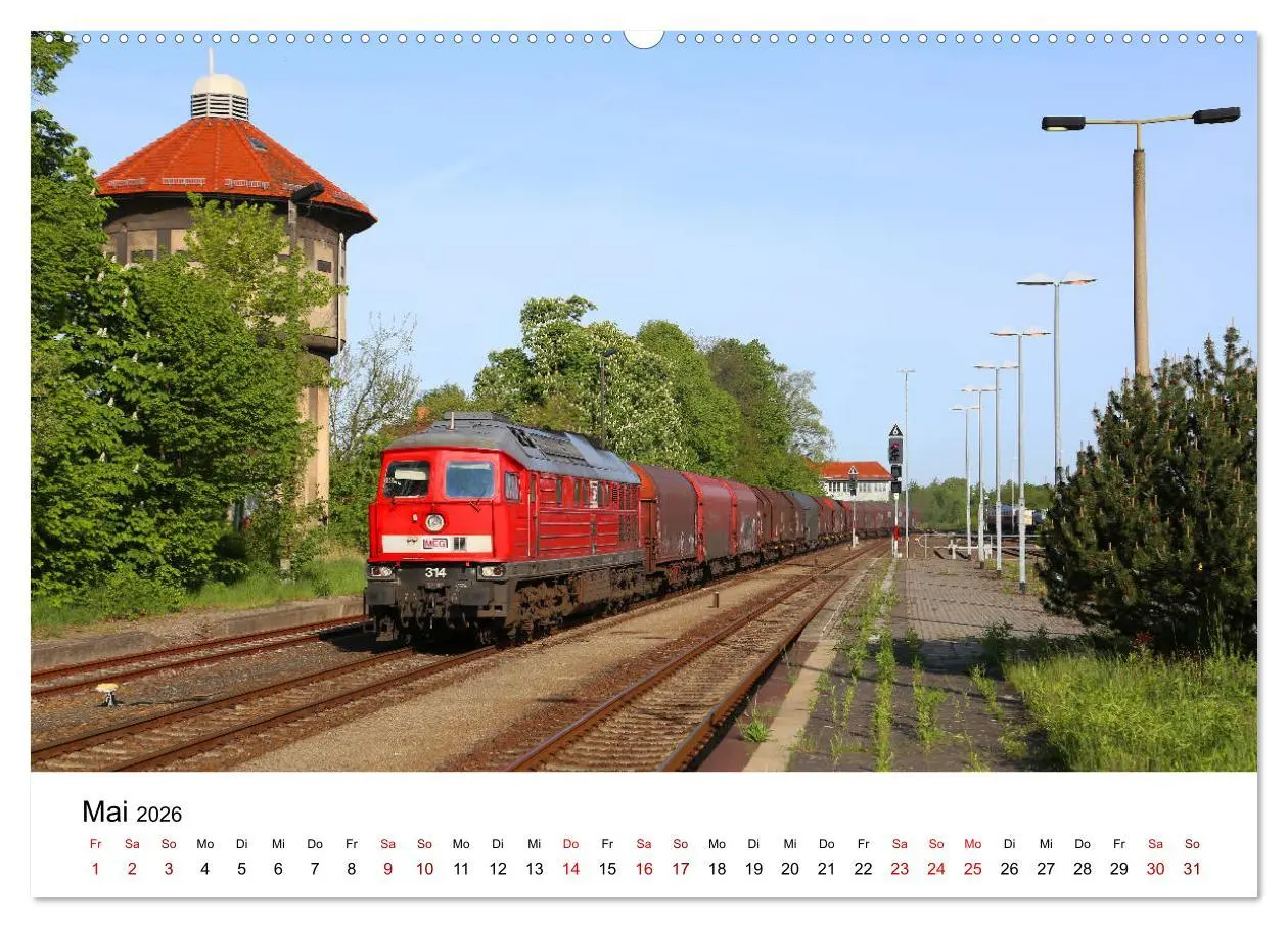 Bild: 9783457880067 | Unterwegs auf den Schienenwegen von Ostsachsen (Wandkalender 2026...