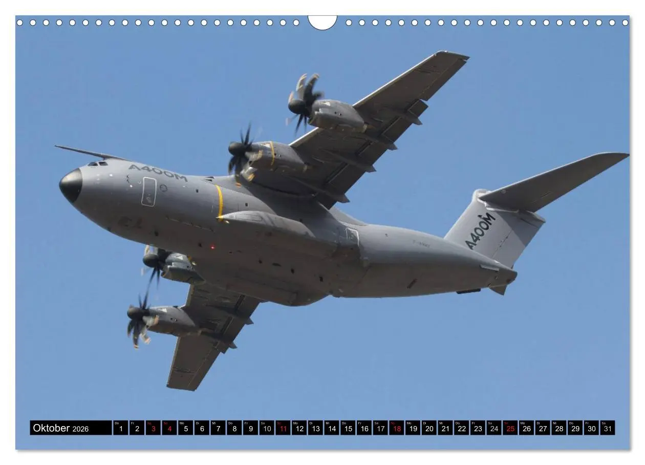 Bild: 9783457950067 | Augenblicke in der Luft: Airbus A400M (Wandkalender 2026 DIN A3...