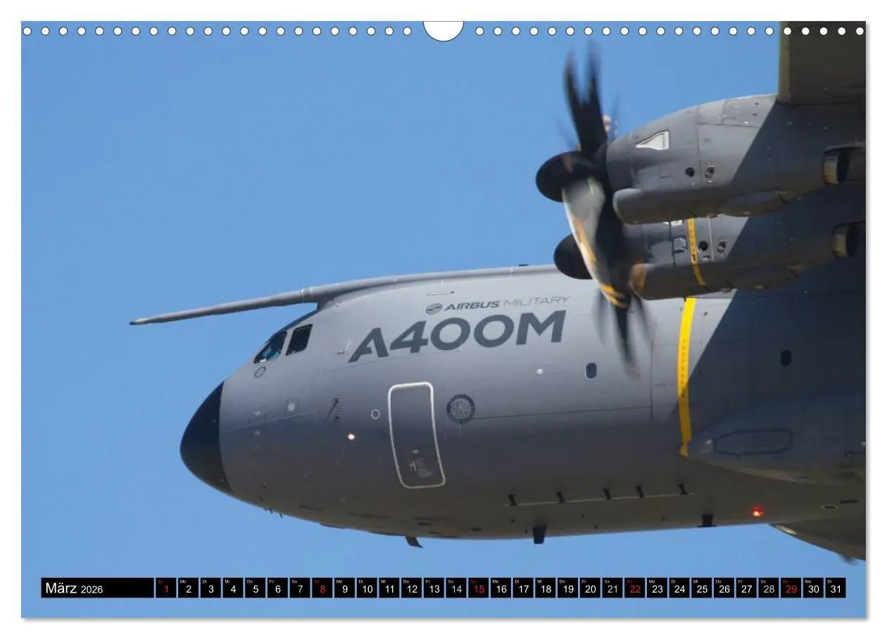 Bild: 9783457950067 | Augenblicke in der Luft: Airbus A400M (Wandkalender 2026 DIN A3...