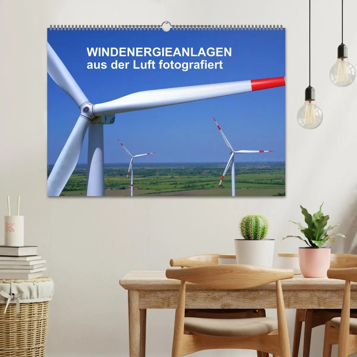 Bild: 9783516110067 | Windkraftanlagen aus der Luft fotografiert (Wandkalender 2026 DIN...