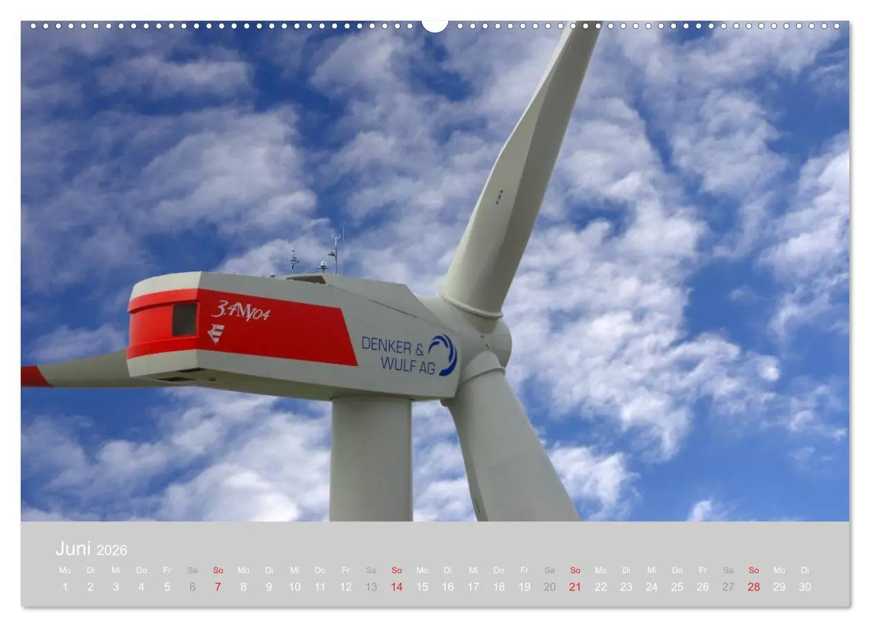 Bild: 9783516110067 | Windkraftanlagen aus der Luft fotografiert (Wandkalender 2026 DIN...