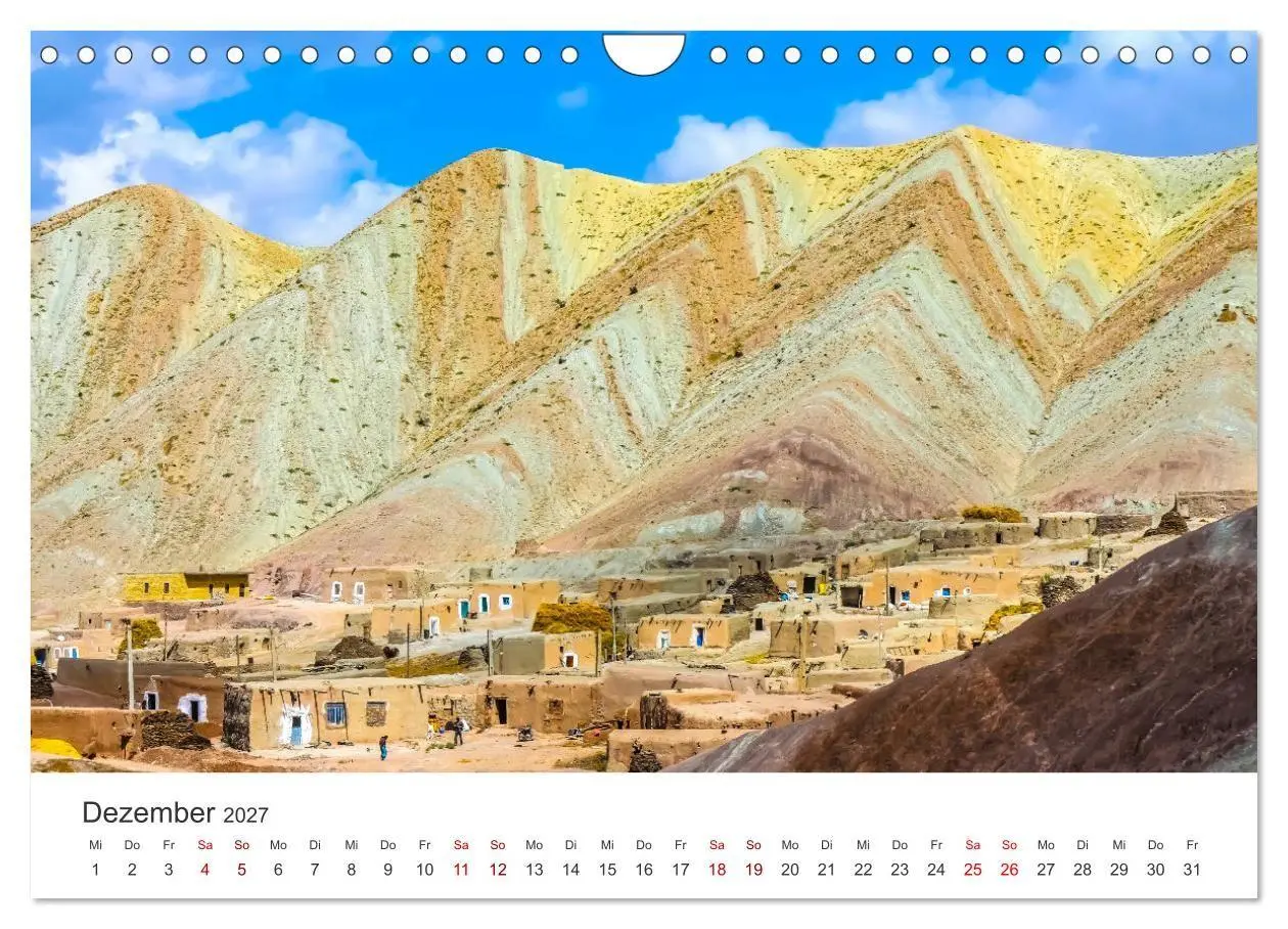 Bild: 9783569370067 | Iran - Farbenfrohe Impressionen (Wandkalender 2027 DIN A4 quer),...