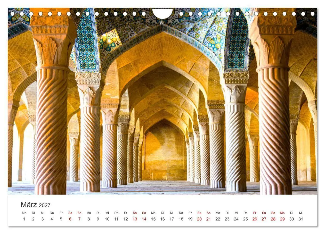 Bild: 9783569370067 | Iran - Farbenfrohe Impressionen (Wandkalender 2027 DIN A4 quer),...