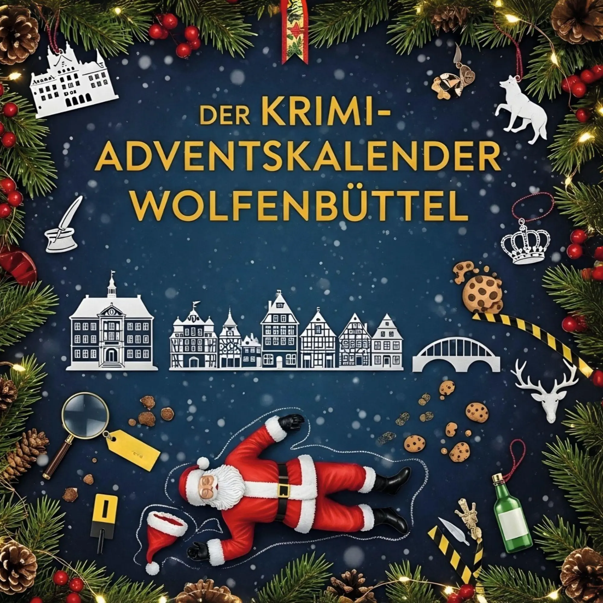 Cover: 9783695310067 | Der Krimi-Adventskalender Wolfenbüttel | Mordsverdächtig in 24 Akten