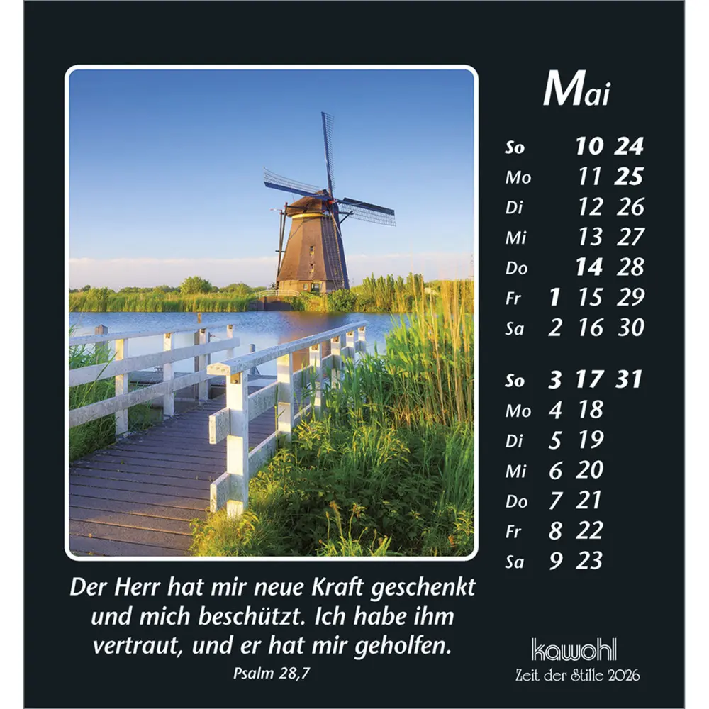 Bild: 9783754880067 | Zeit der Stille 2026 | Kalender | Spiralbindung | 15 S. | Deutsch