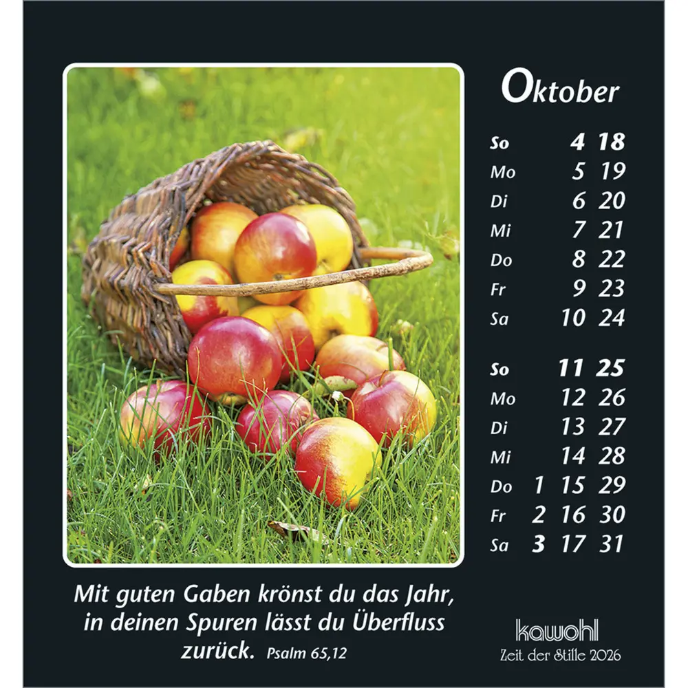 Bild: 9783754880067 | Zeit der Stille 2026 | Kalender | Spiralbindung | 15 S. | Deutsch