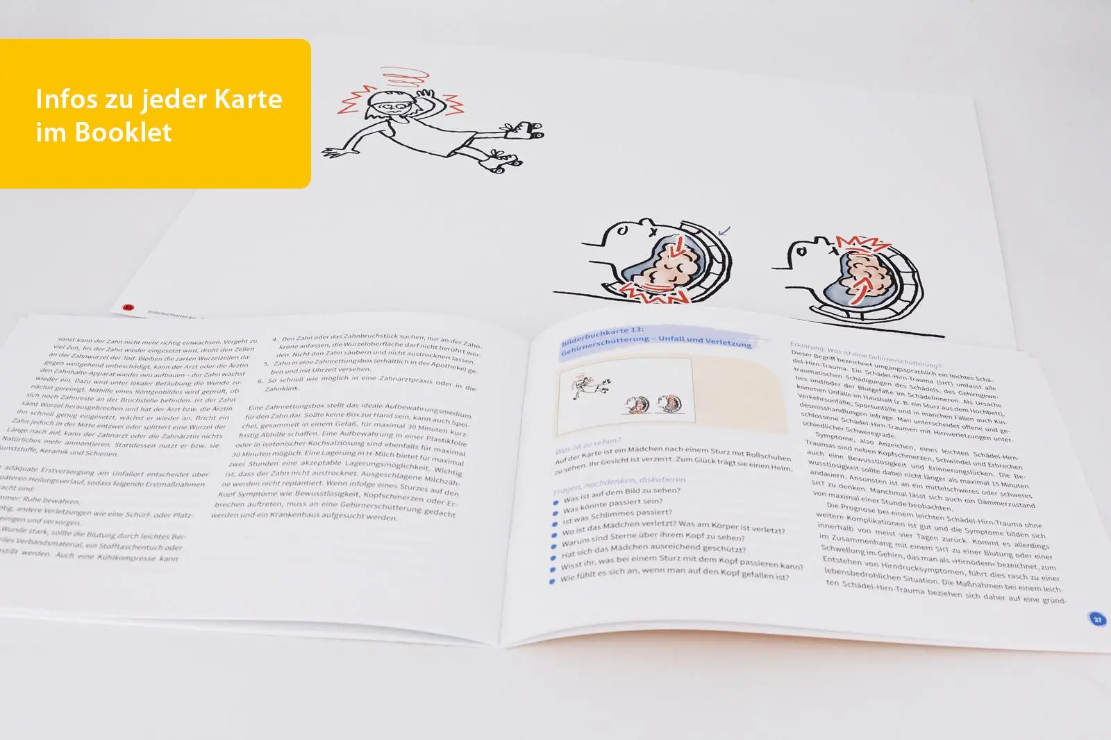 Bild: 4019172600167 | Bilderbuchkarten »Aua! Ein Buch über den Körper, Verletzungen und...