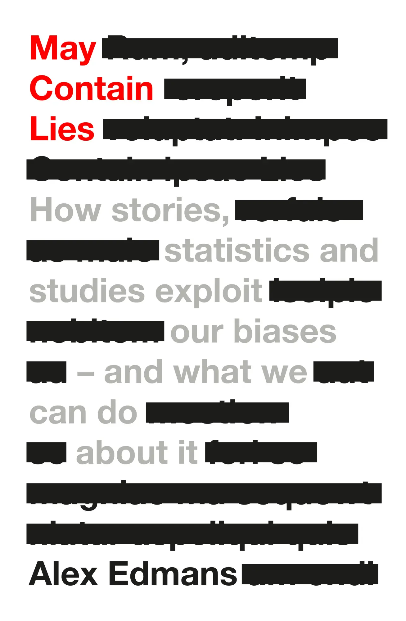 Cover: 9780241630167 | May Contain Lies | Alex Edmans | Buch | 336 S. | Englisch | 2024