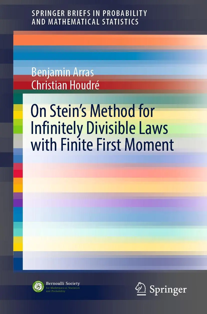 Cover: 9783030150167 | On Stein's Method for Infinitely Divisible Laws with Finite First M...
