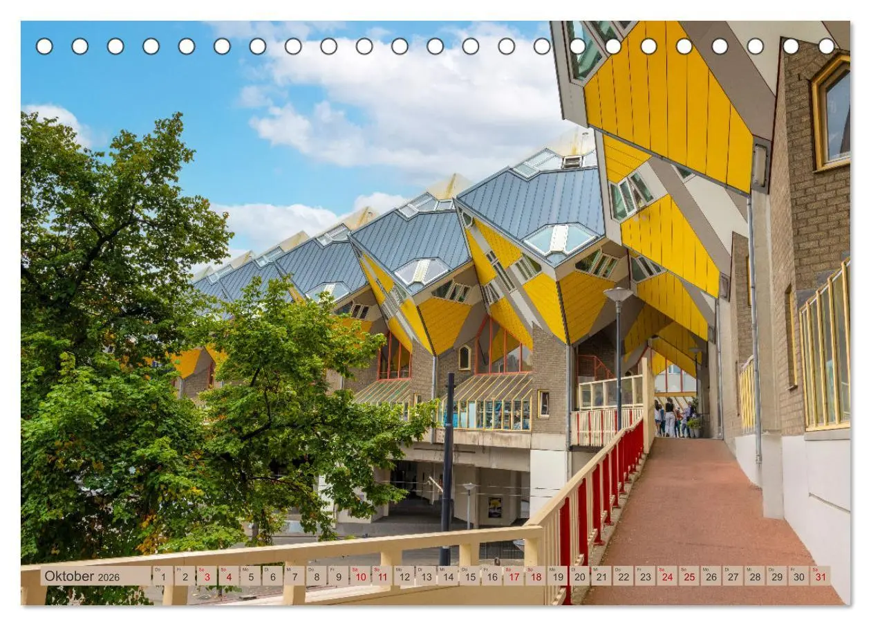Bild: 9783457320167 | Rotterdam - modern und pulsierend (Tischkalender 2026 DIN A5 quer),...