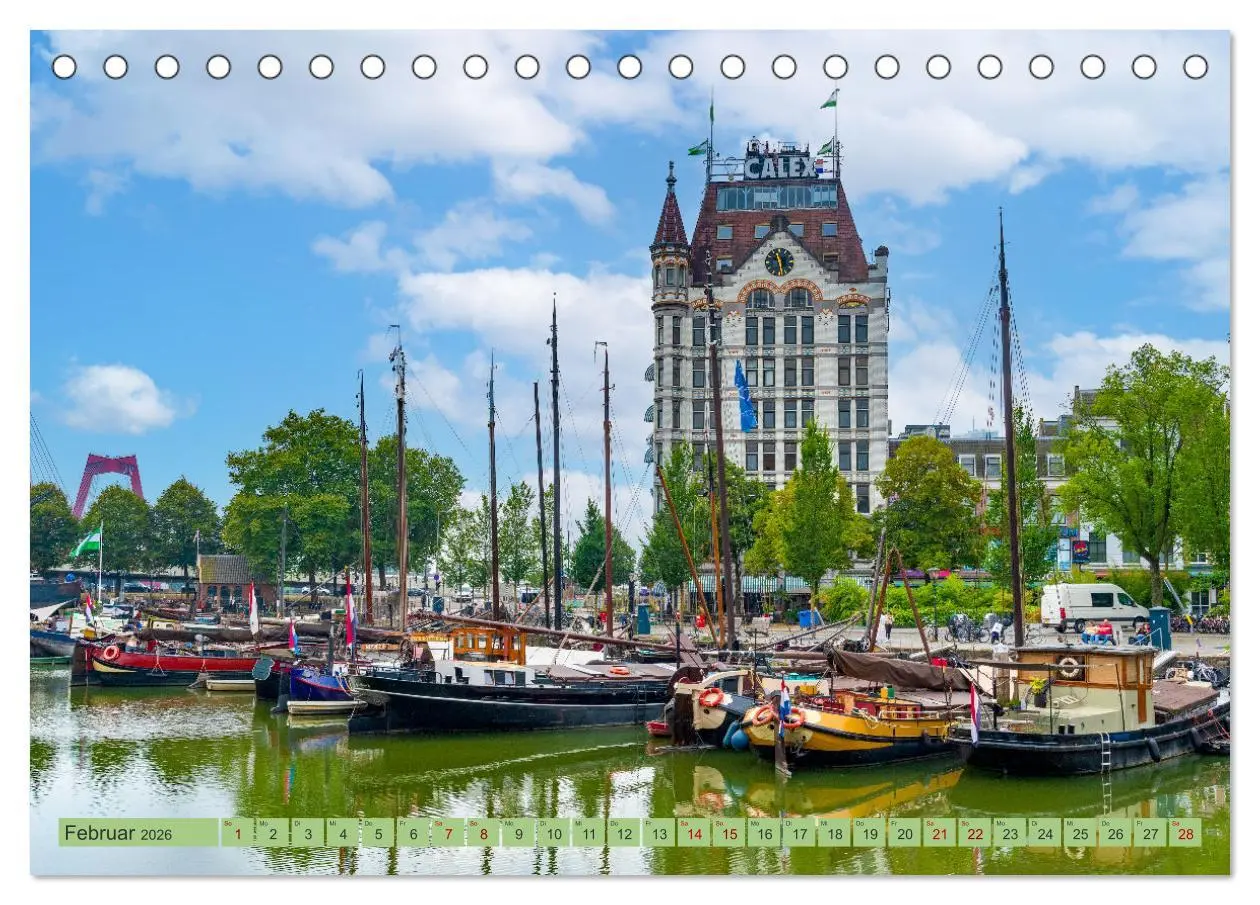 Bild: 9783457320167 | Rotterdam - modern und pulsierend (Tischkalender 2026 DIN A5 quer),...