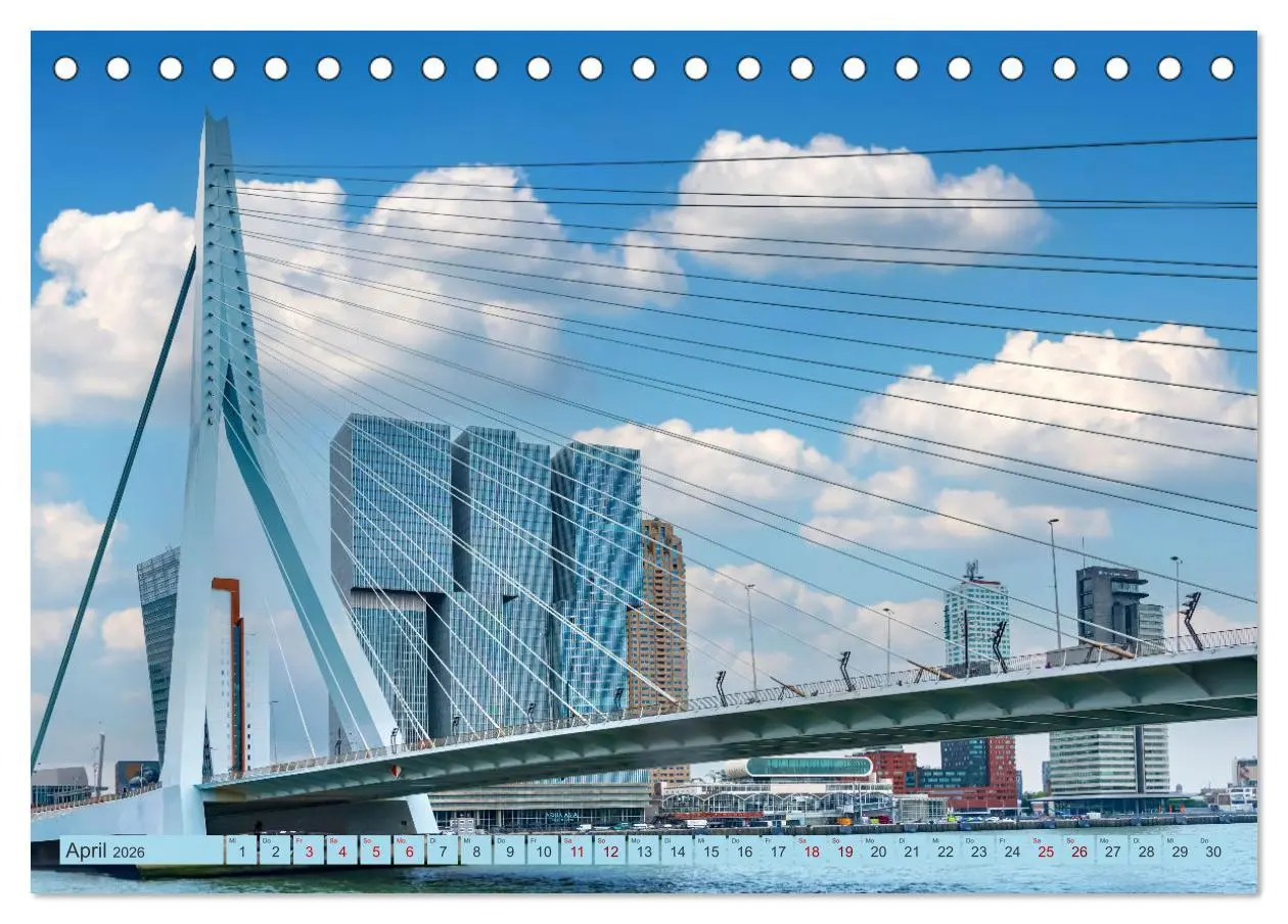 Bild: 9783457320167 | Rotterdam - modern und pulsierend (Tischkalender 2026 DIN A5 quer),...