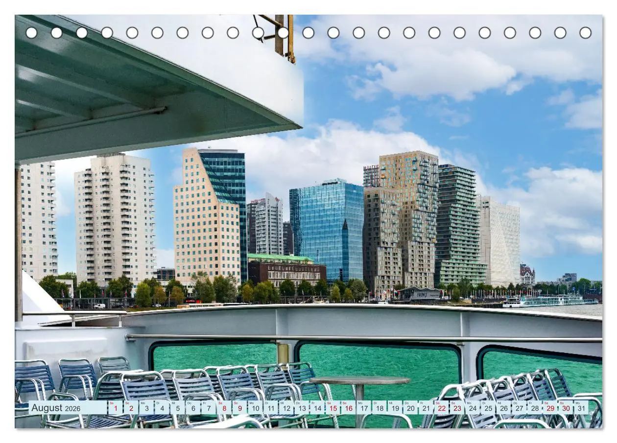 Bild: 9783457320167 | Rotterdam - modern und pulsierend (Tischkalender 2026 DIN A5 quer),...