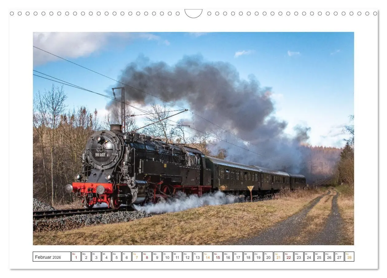 Bild: 9783457490167 | Museumsbahnen auf Tour (Wandkalender 2026 DIN A3 quer), CALVENDO...