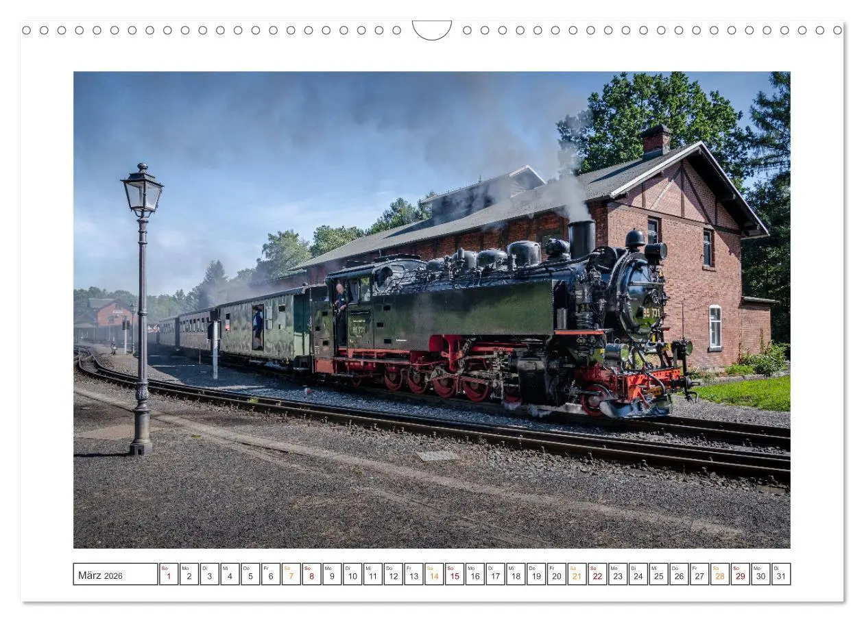 Bild: 9783457490167 | Museumsbahnen auf Tour (Wandkalender 2026 DIN A3 quer), CALVENDO...
