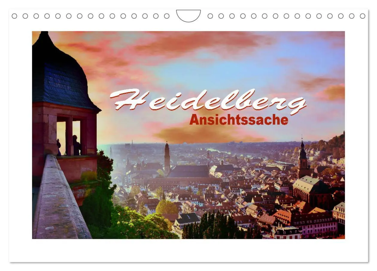 Cover: 9783457870167 | Heidelberg - Ansichtssache (Wandkalender 2026 DIN A4 quer),...