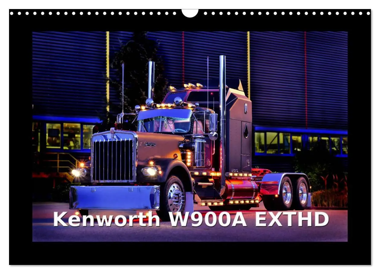 Cover: 9783516030167 | Kenworth W900A EXTHD (Wandkalender 2026 DIN A3 quer), CALVENDO...