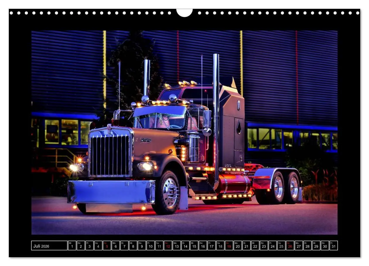 Bild: 9783516030167 | Kenworth W900A EXTHD (Wandkalender 2026 DIN A3 quer), CALVENDO...