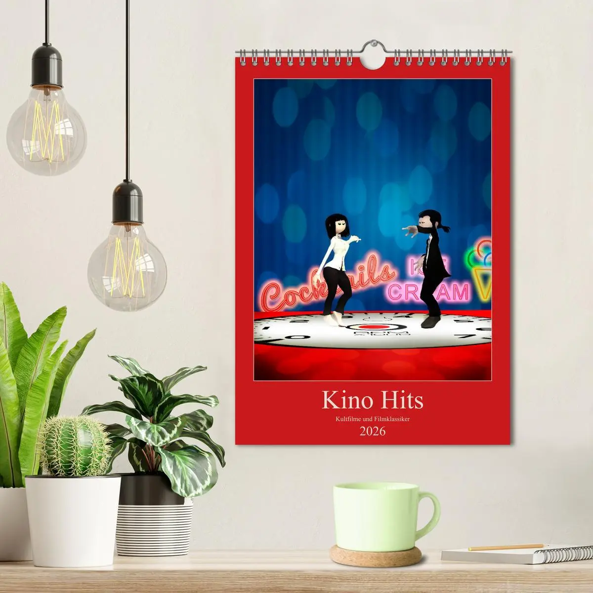 Bild: 9783516410167 | Kino Hits (Wandkalender 2026 DIN A4 hoch), CALVENDO Monatskalender