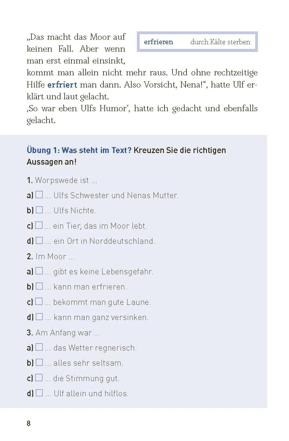 Bild: 9783790100167 | Wiedersehen im Nebel | DaF B1 | Claudia Peter (u. a.) | Taschenbuch