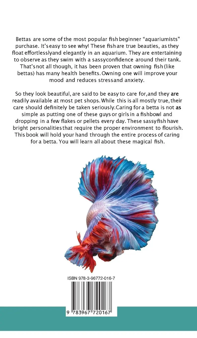 Rückseite: 9783967720167 | Betta Fish | Walter James | Buch | Gebunden | Englisch | 2020