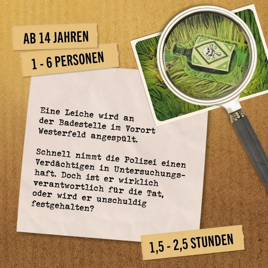 Bild: 4260686490267 | Hidden Games Tatort: Grünes Gift 3.Fall | Spiel | 25 S. | HID00003