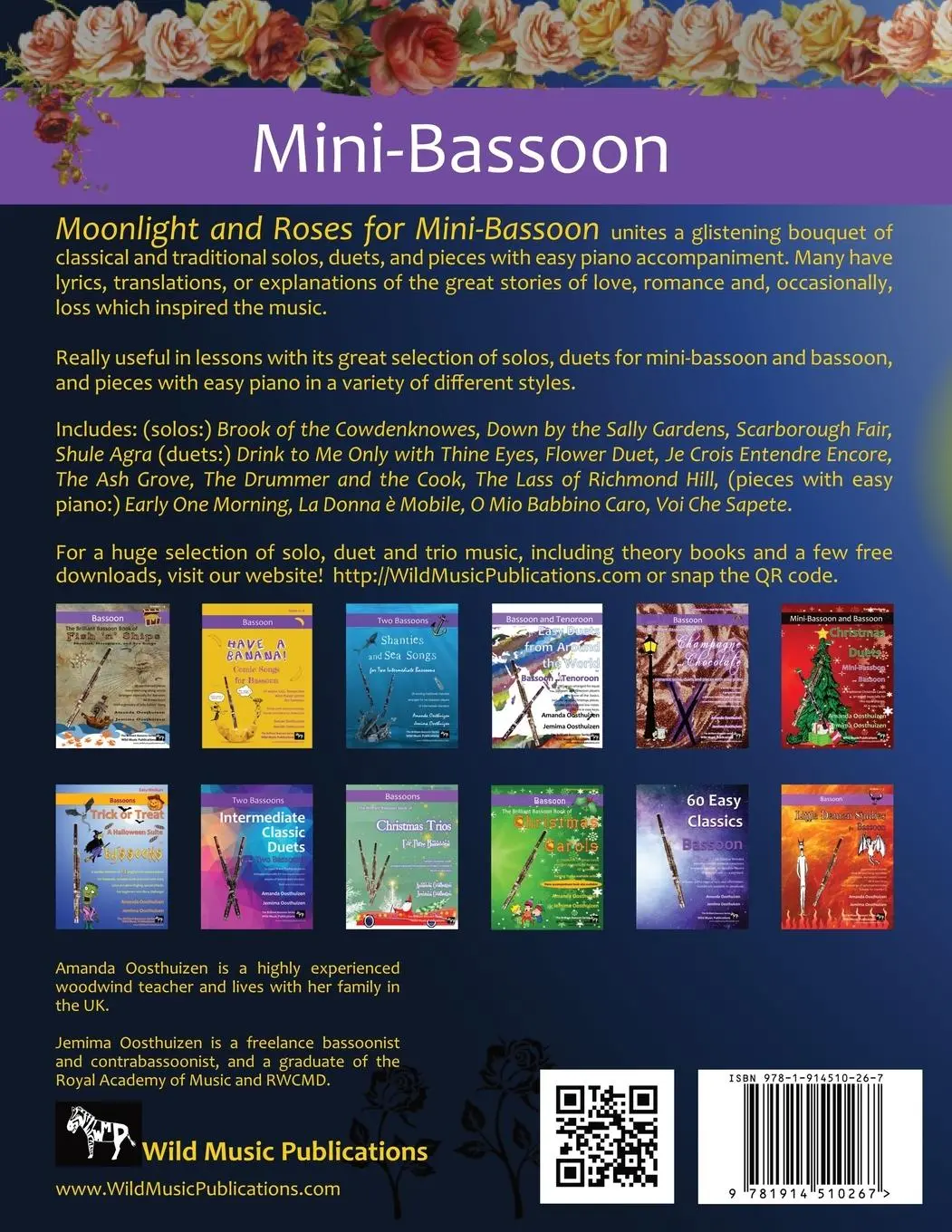 Rückseite: 9781914510267 | The Brilliant Bassoon book of Moonlight and Roses for Mini-Bassoon