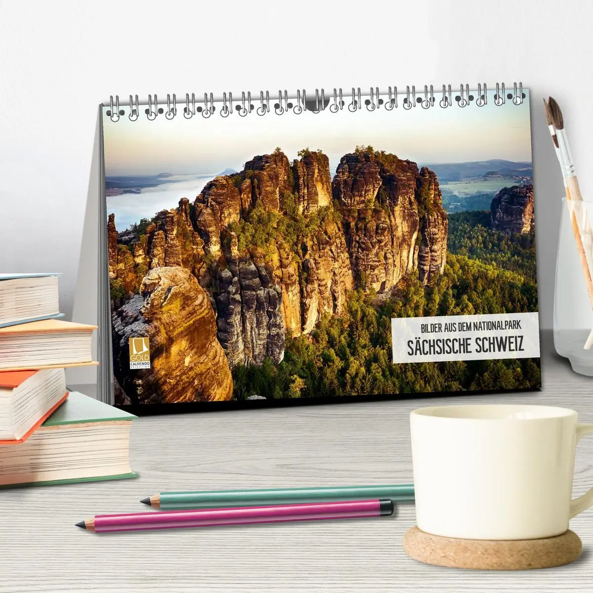 Bild: 9783516020267 | Bilder aus dem Nationalpark Sächsische Schweiz (Tischkalender 2026...