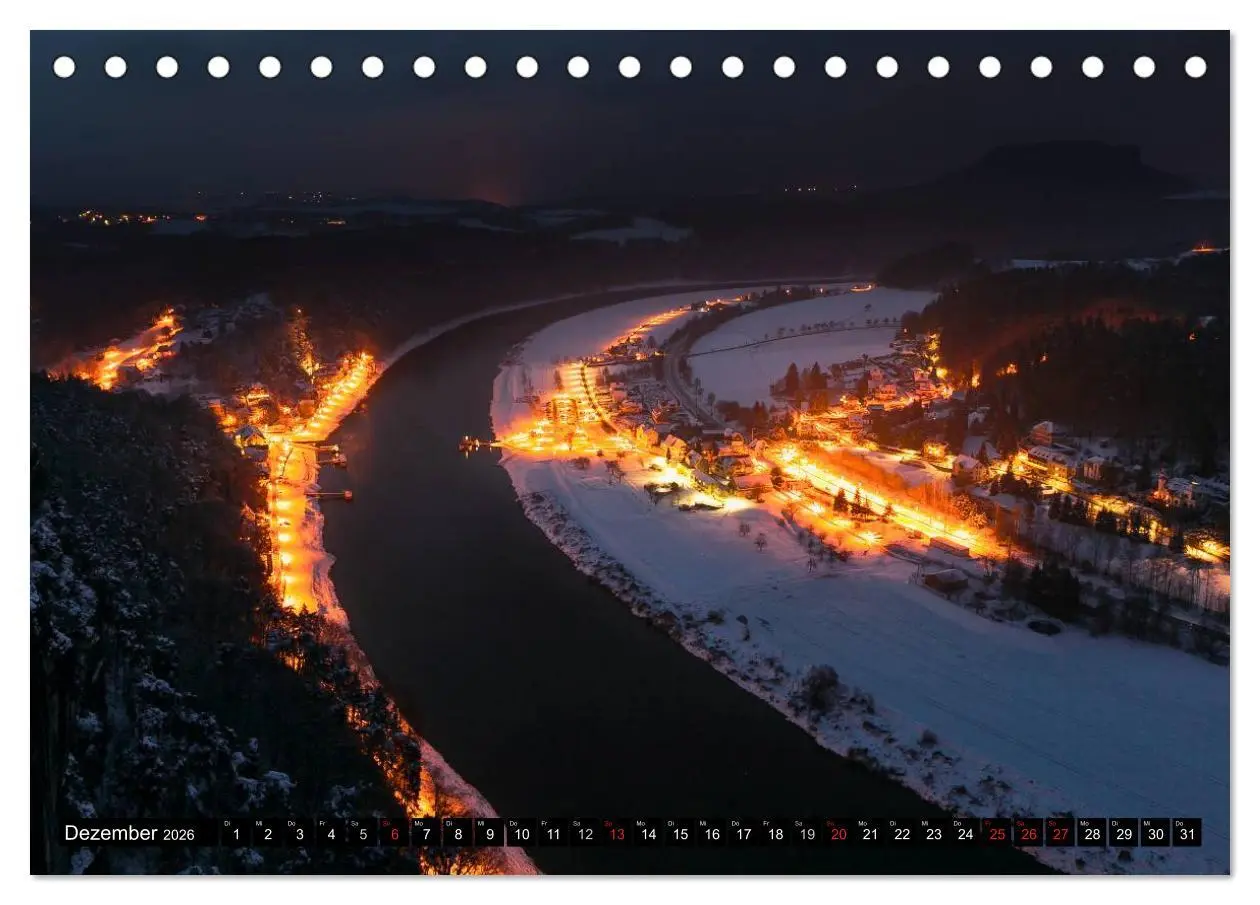 Bild: 9783516020267 | Bilder aus dem Nationalpark Sächsische Schweiz (Tischkalender 2026...