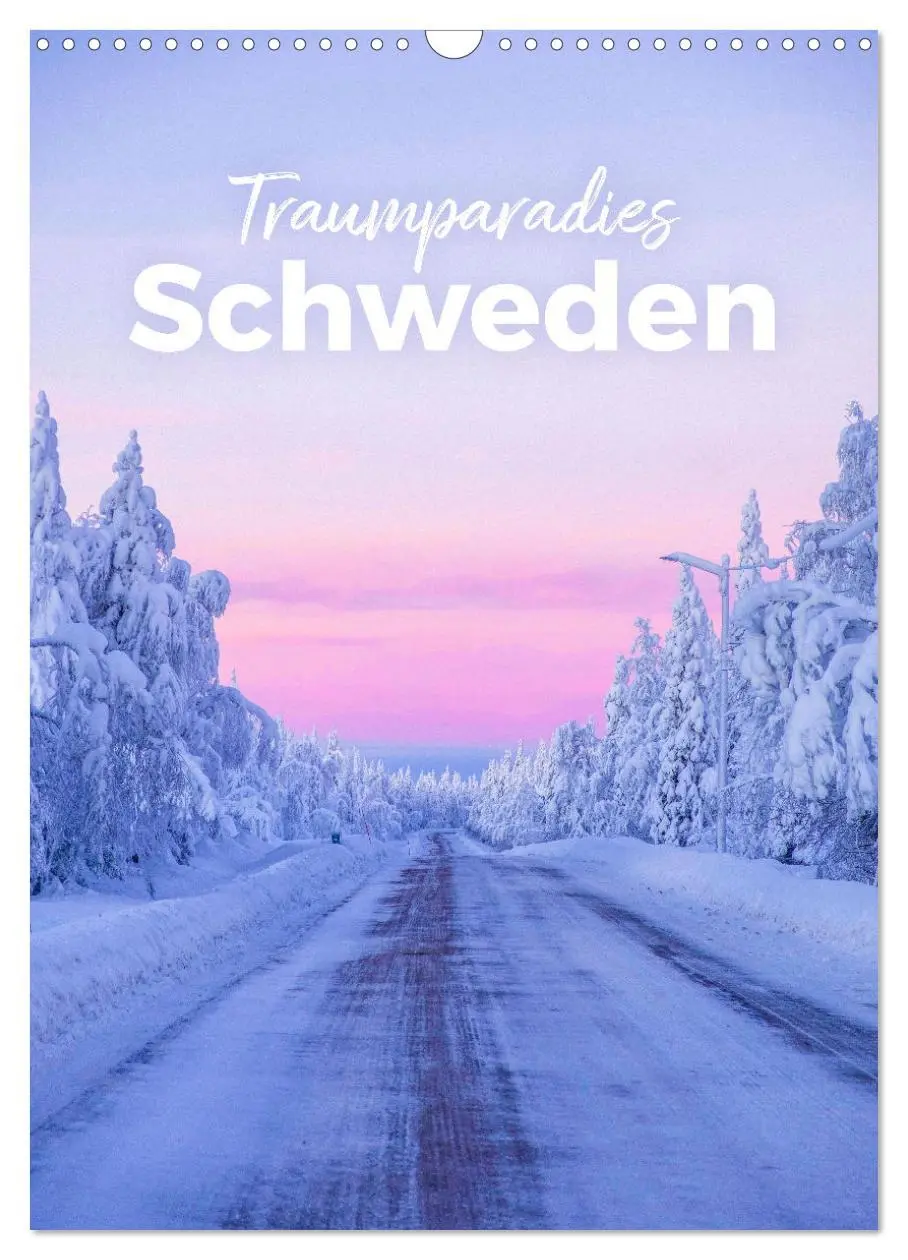 Cover: 9783516330267 | Traumparadies Schweden (Wandkalender 2026 DIN A3 hoch), CALVENDO...