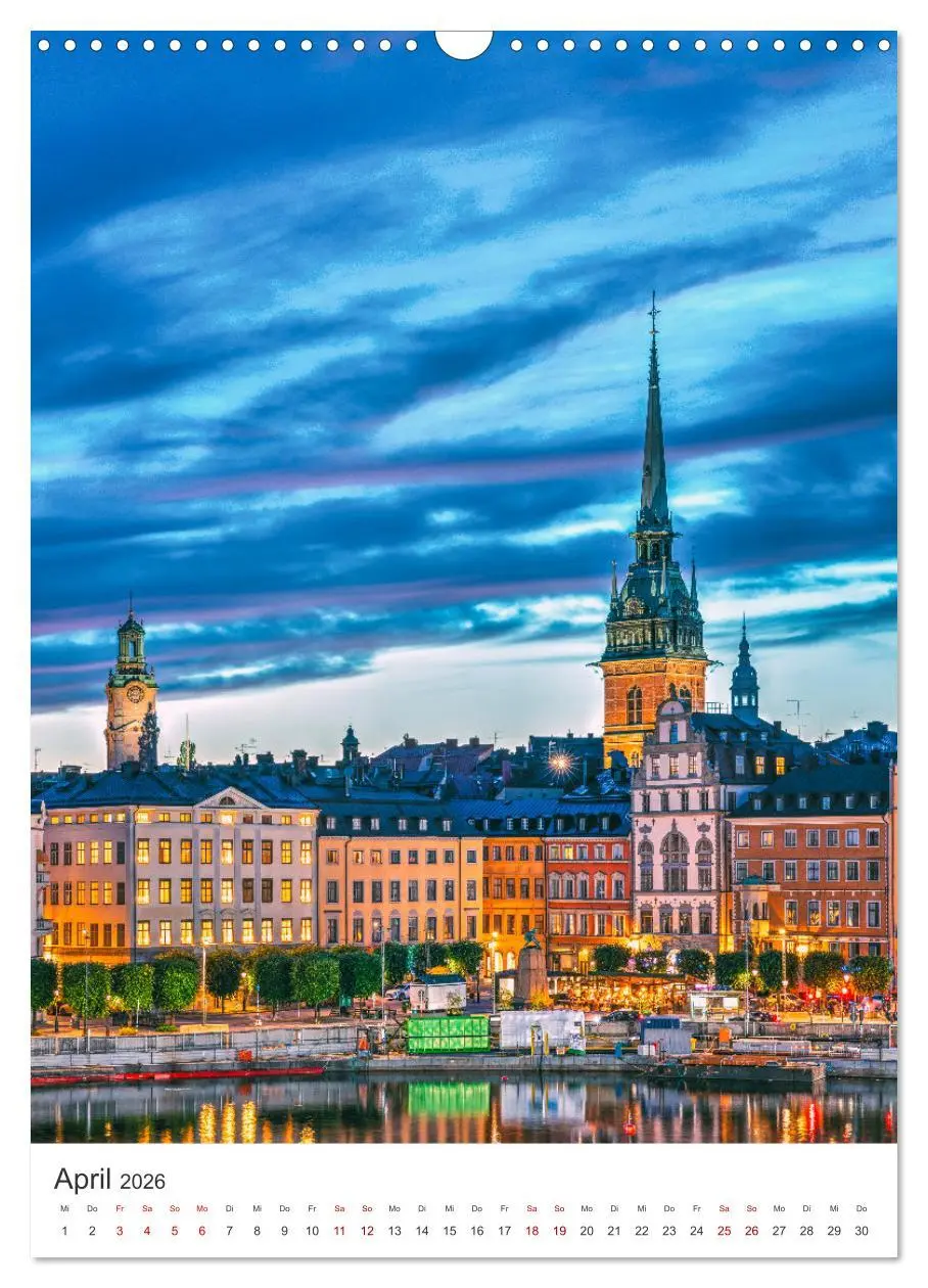 Bild: 9783516330267 | Traumparadies Schweden (Wandkalender 2026 DIN A3 hoch), CALVENDO...