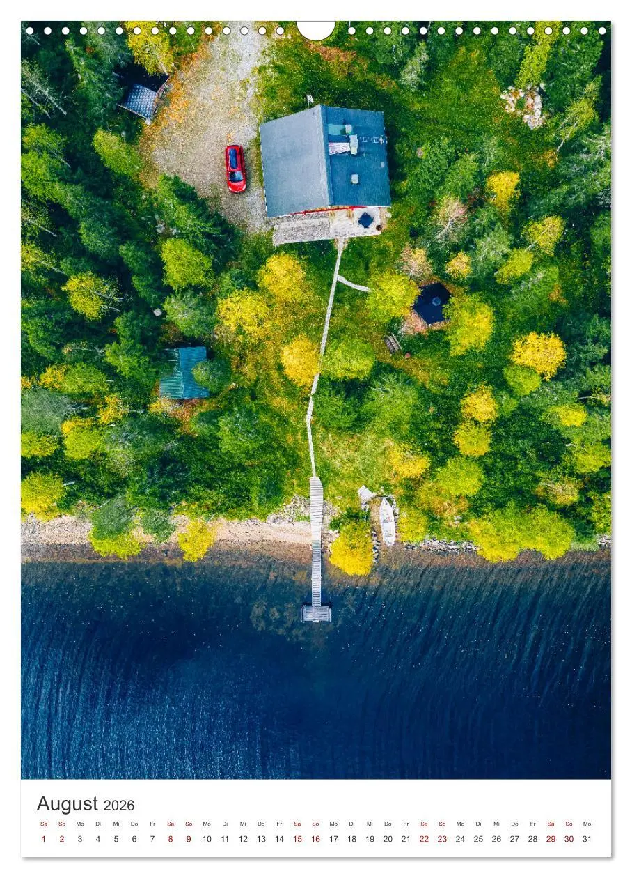 Bild: 9783516330267 | Traumparadies Schweden (Wandkalender 2026 DIN A3 hoch), CALVENDO...