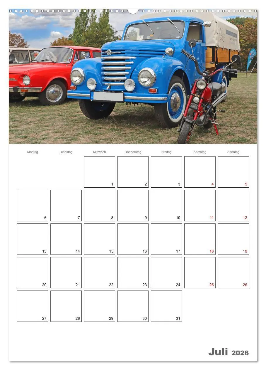 Bild: 9783516400267 | Ost-Oldtimer in Magdeburg (hochwertiger Premium Wandkalender 2026...