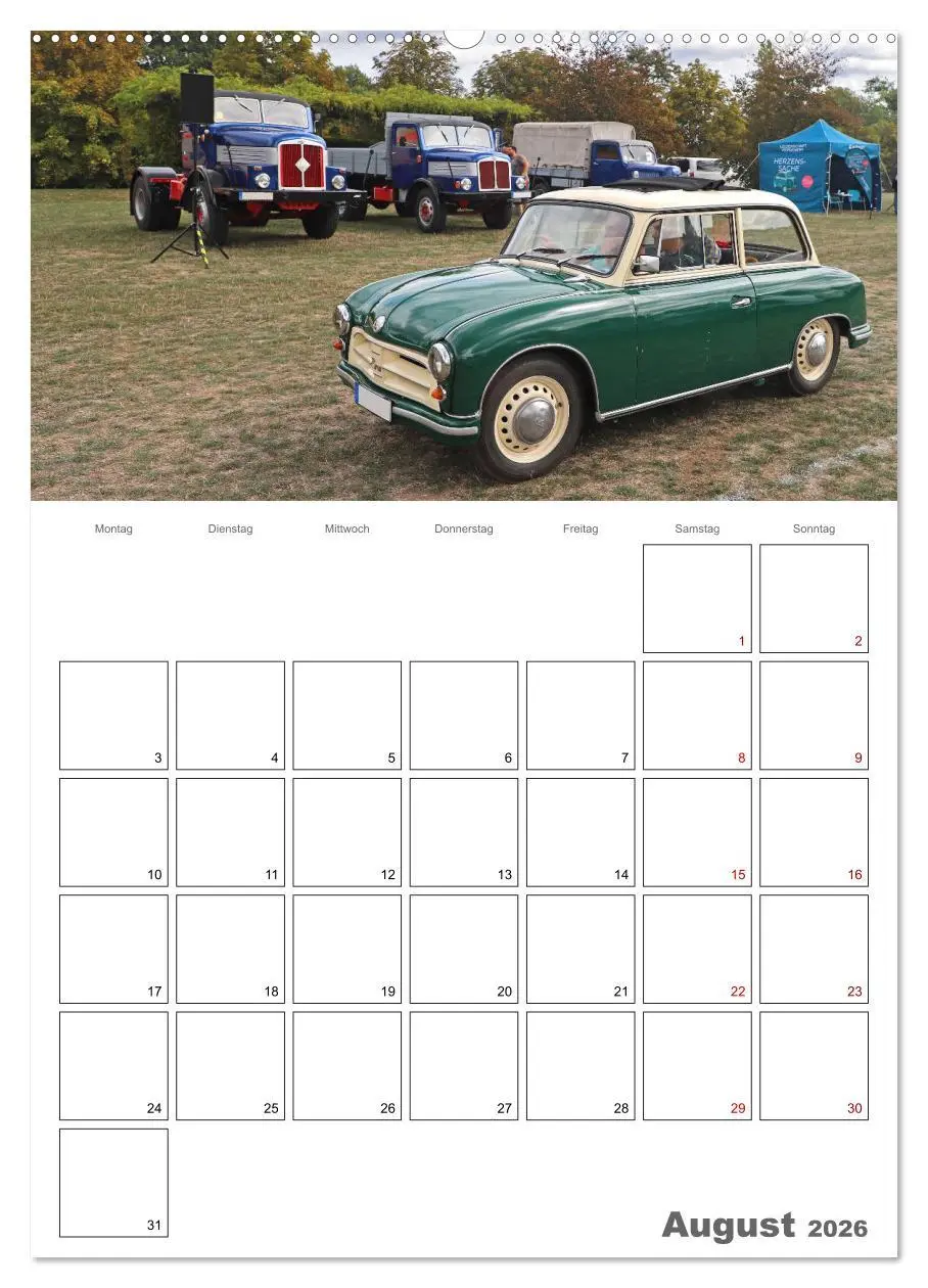 Bild: 9783516400267 | Ost-Oldtimer in Magdeburg (hochwertiger Premium Wandkalender 2026...