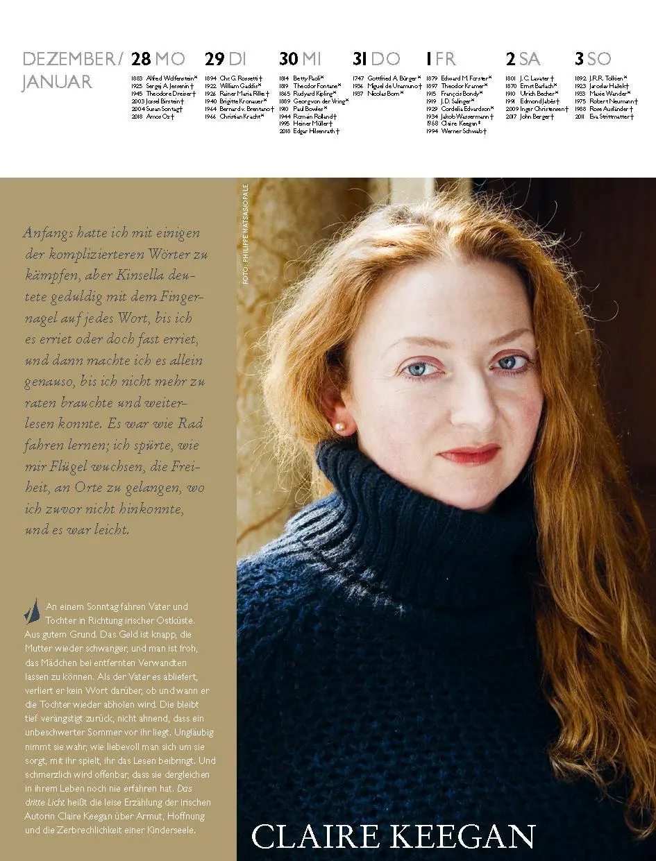 Bild: 9783716000267 | Arche Literatur Kalender 2026 | Herz und Verstand | Angela Volknant