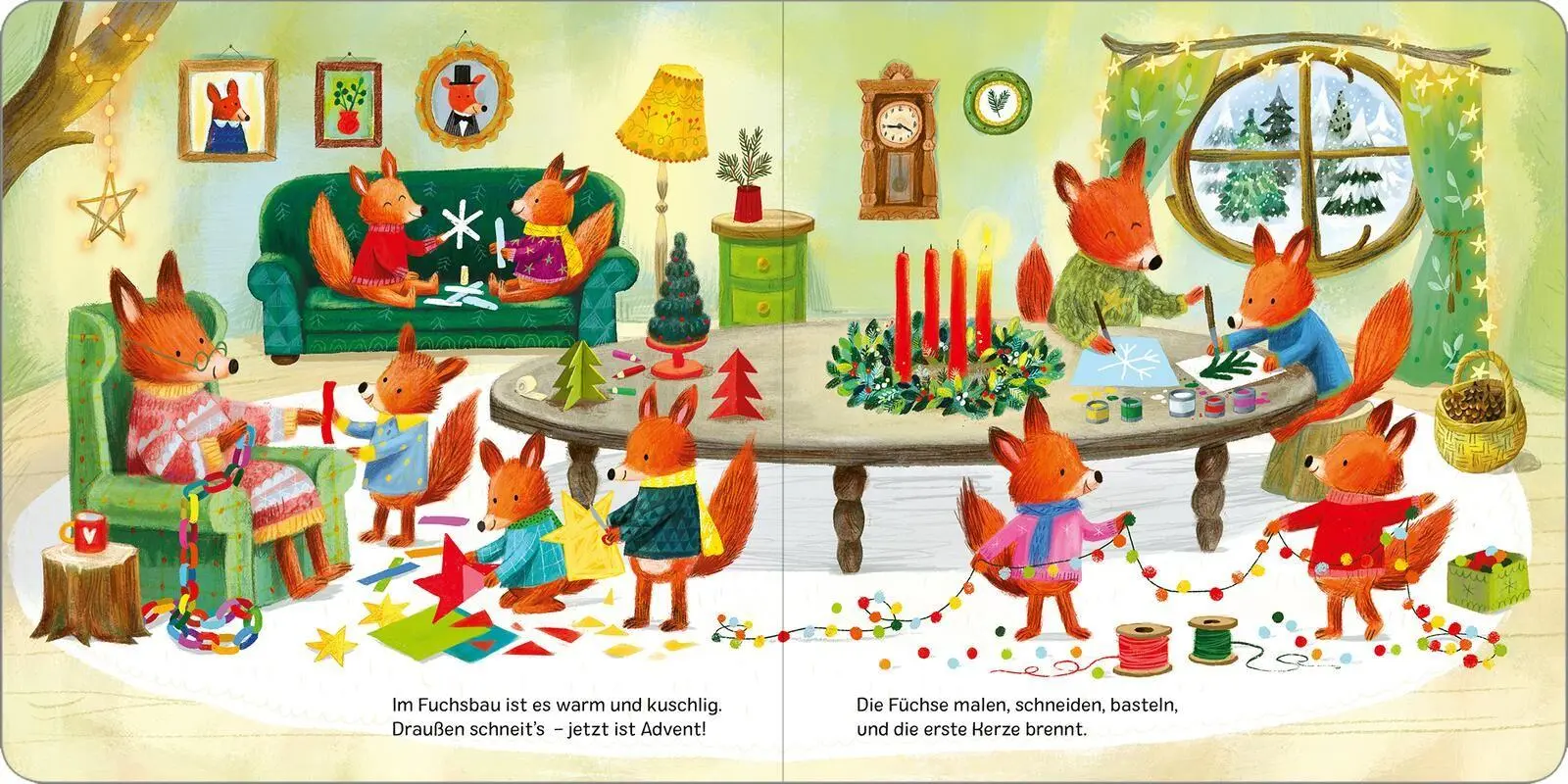 Bild: 9783845870267 | Mein erstes Adventskalenderbuch | Mit 24 Kläppchen | Maria Höck | Buch