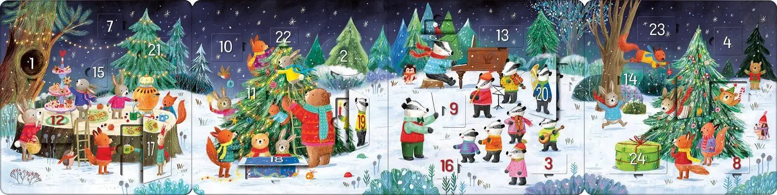 Bild: 9783845870267 | Mein erstes Adventskalenderbuch | Mit 24 Kläppchen | Maria Höck | Buch