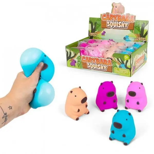 Cover: 5021813220367 | Squeezy Capybara, 8 cm, 4-fach sort. | SQ367 | Deutsch | 2026